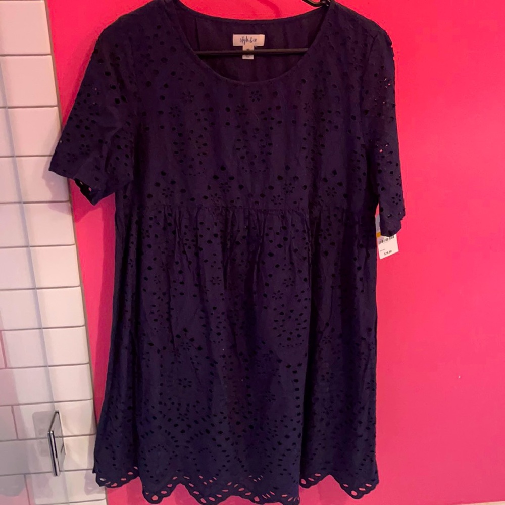 Beautiful eyelet summer dress